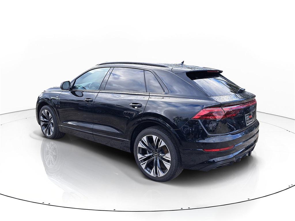 new 2025 Audi Q8 car, priced at $83,715