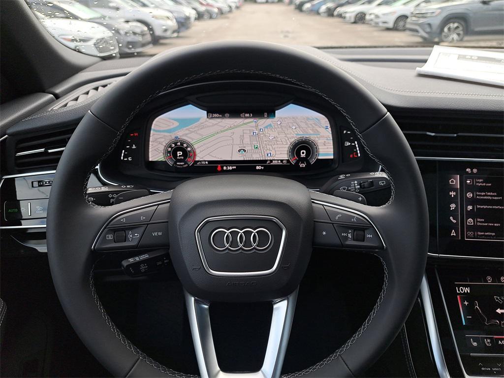 new 2025 Audi Q8 car, priced at $83,715