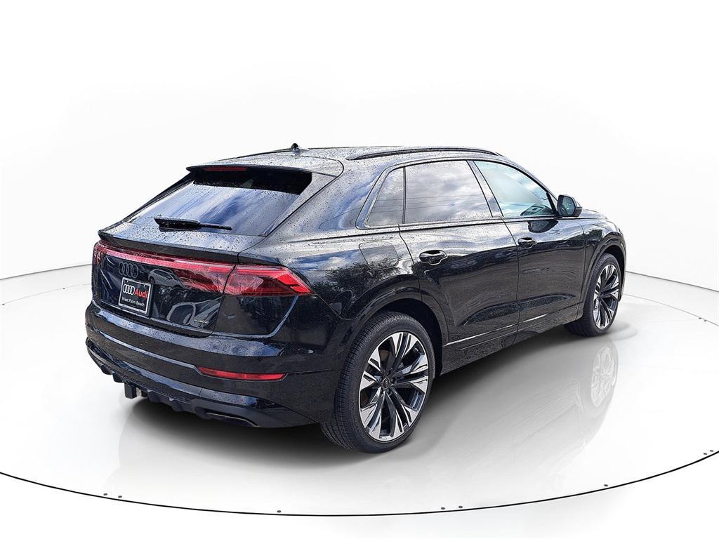 new 2025 Audi Q8 car, priced at $83,715