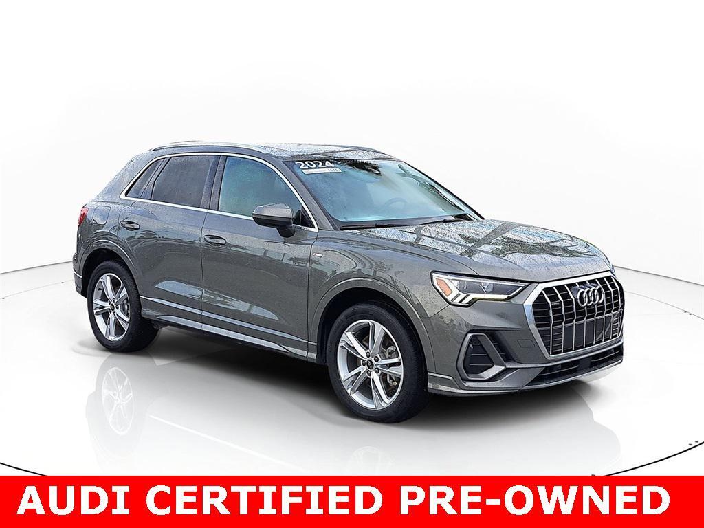 used 2024 Audi Q3 car, priced at $34,350
