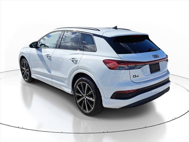 new 2025 Audi Q4 e-tron car, priced at $54,865