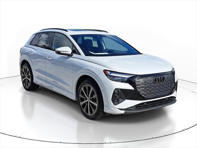new 2025 Audi Q4 e-tron car, priced at $54,865