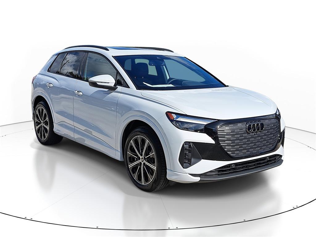 new 2025 Audi Q4 e-tron car, priced at $54,865