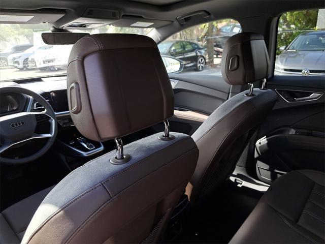 new 2025 Audi Q4 e-tron car, priced at $54,865