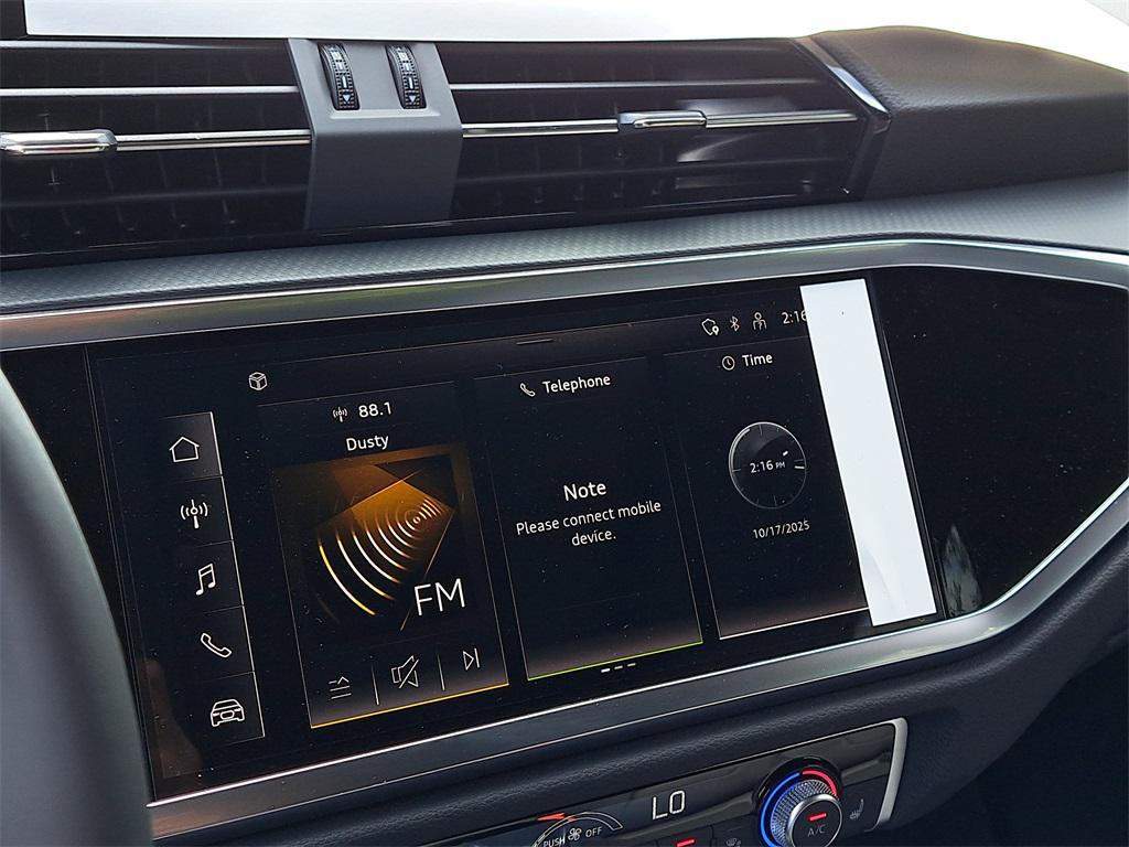 new 2025 Audi Q3 car, priced at $41,560