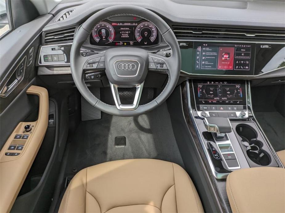 new 2024 Audi Q8 car, priced at $76,825