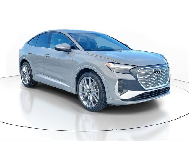 new 2025 Audi Q4 e-tron Sportback car, priced at $65,935