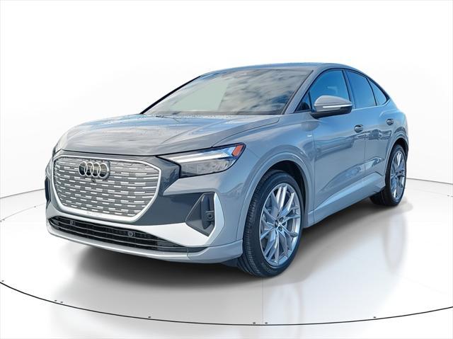 new 2025 Audi Q4 e-tron Sportback car, priced at $65,935