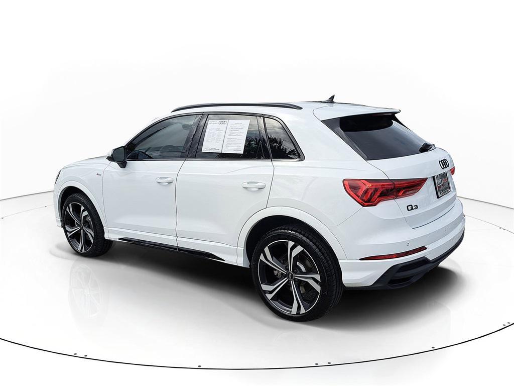 used 2024 Audi Q3 car, priced at $37,975