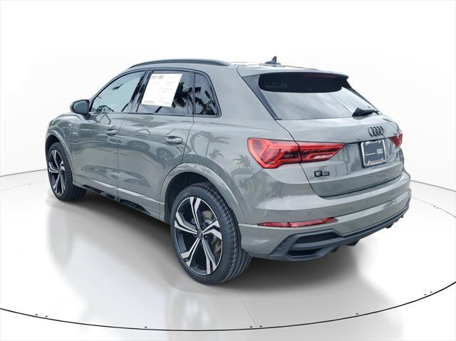 used 2024 Audi Q3 car, priced at $38,975