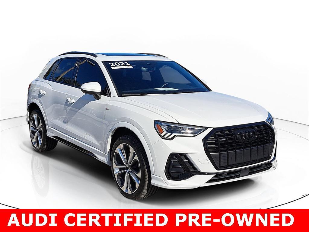 used 2021 Audi Q3 car, priced at $27,580
