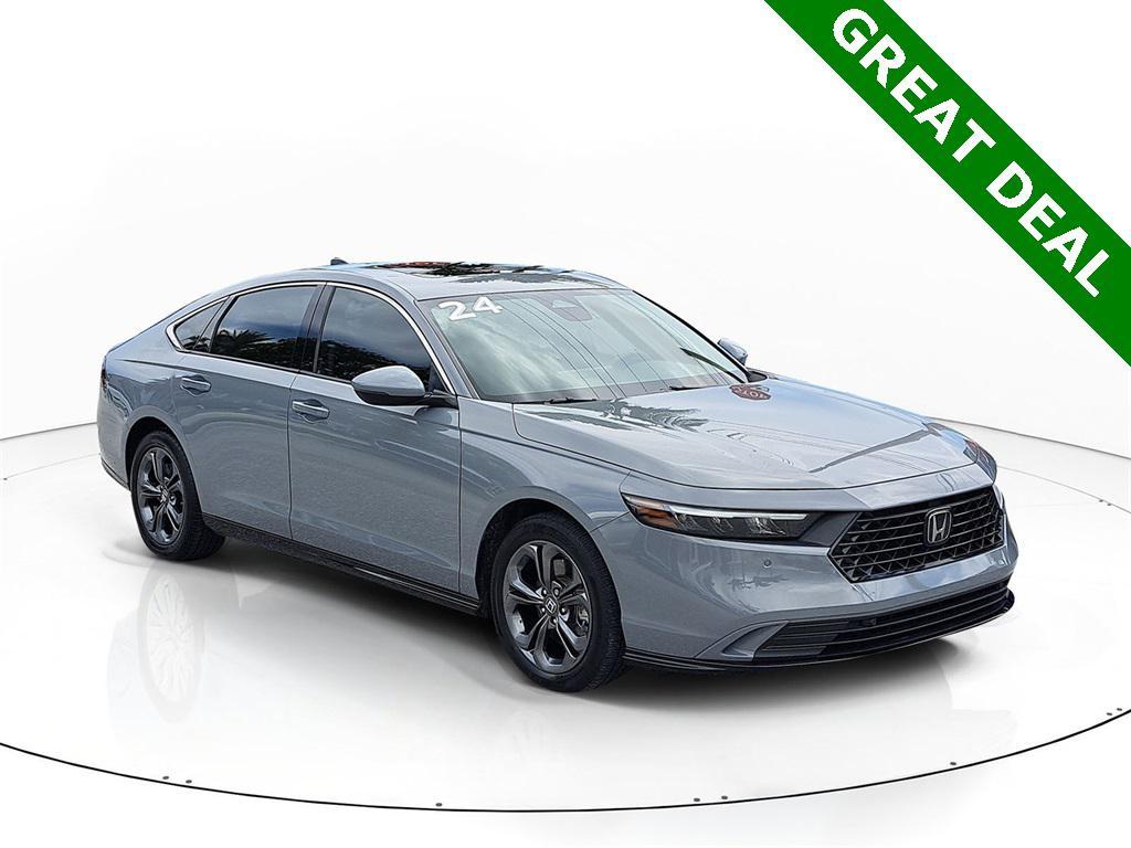 used 2024 Honda Accord Hybrid car, priced at $27,975