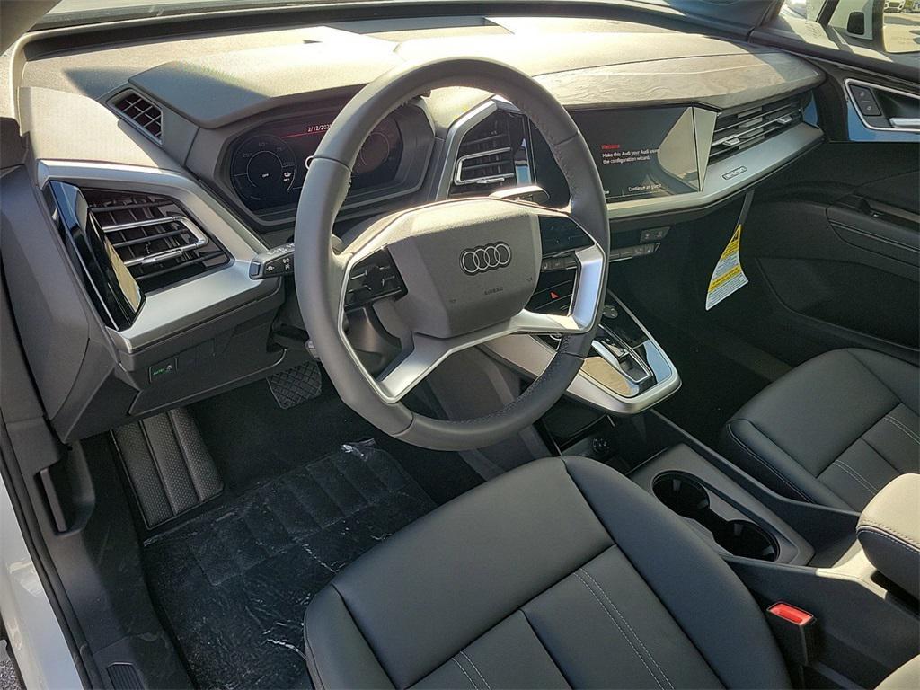new 2025 Audi Q4 e-tron car, priced at $61,680