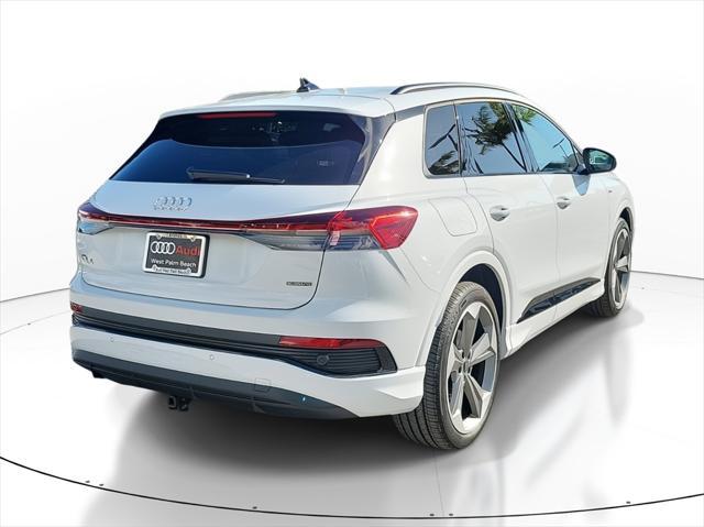 new 2025 Audi Q4 e-tron car, priced at $63,680