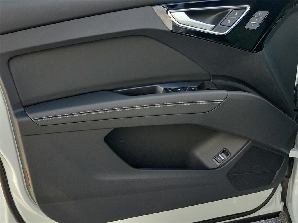 new 2025 Audi Q4 e-tron car, priced at $61,680