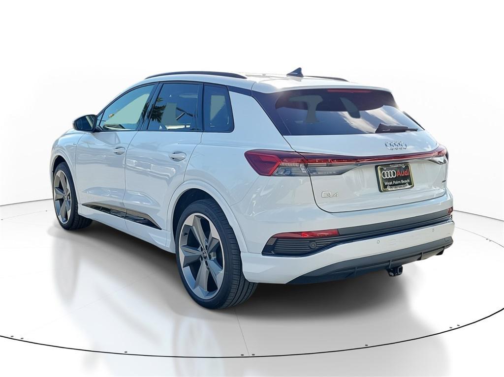 new 2025 Audi Q4 e-tron car, priced at $61,680