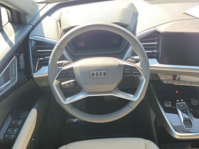 new 2025 Audi Q4 e-tron car, priced at $60,670