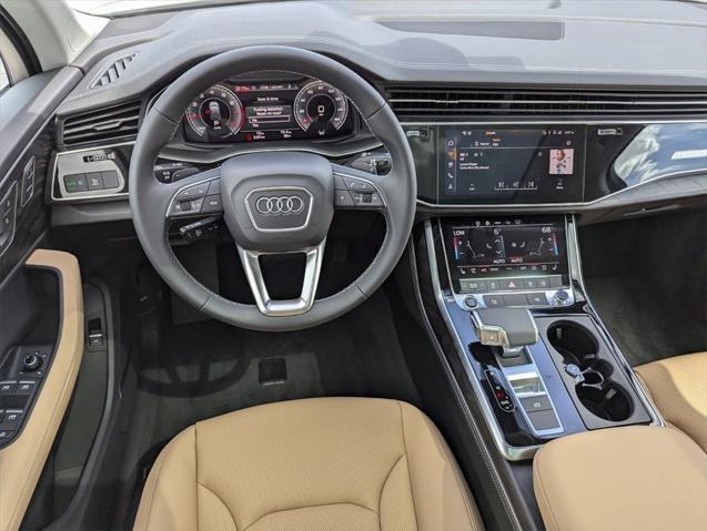 new 2025 Audi Q7 car, priced at $73,655