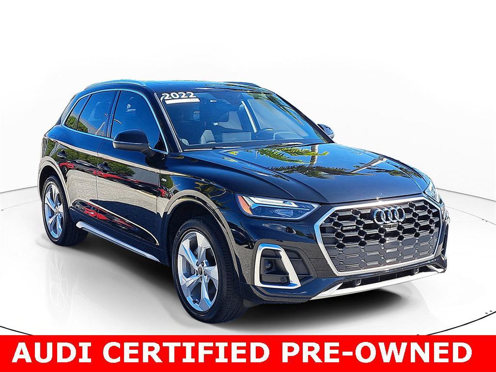 used 2022 Audi Q5 car, priced at $32,575