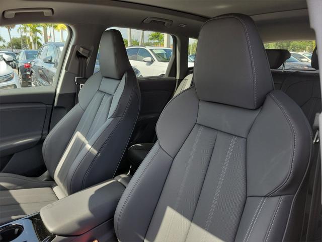 new 2025 Audi Q6 e-tron car, priced at $77,750