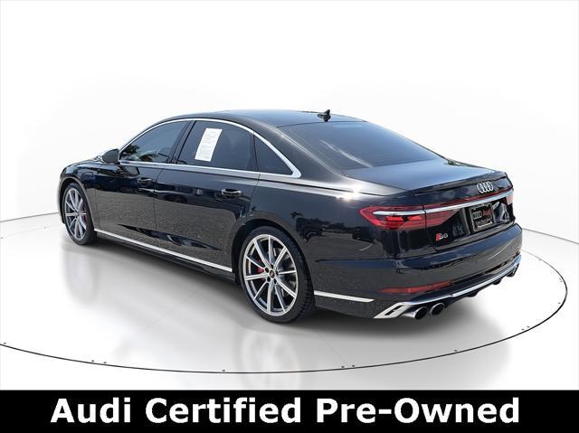 used 2023 Audi S8 car, priced at $83,746