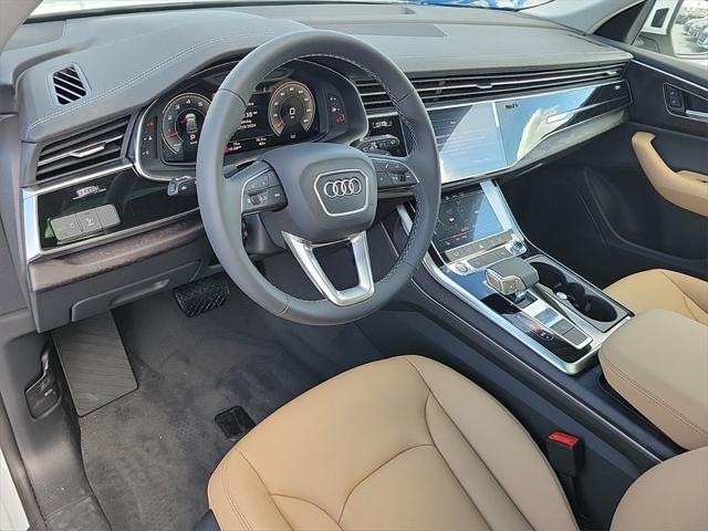 new 2025 Audi Q8 car, priced at $76,115