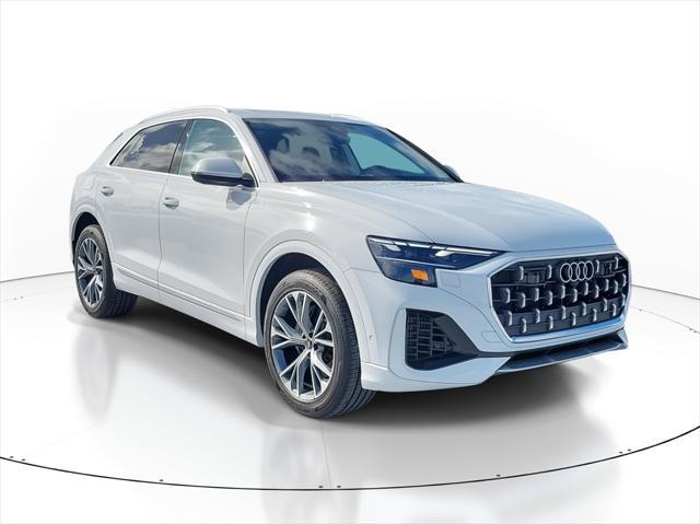 new 2025 Audi Q8 car, priced at $76,115