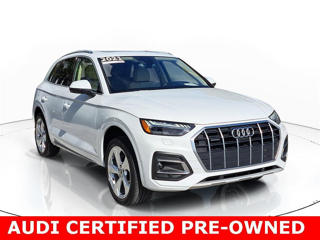 used 2021 Audi Q5 car, priced at $29,995
