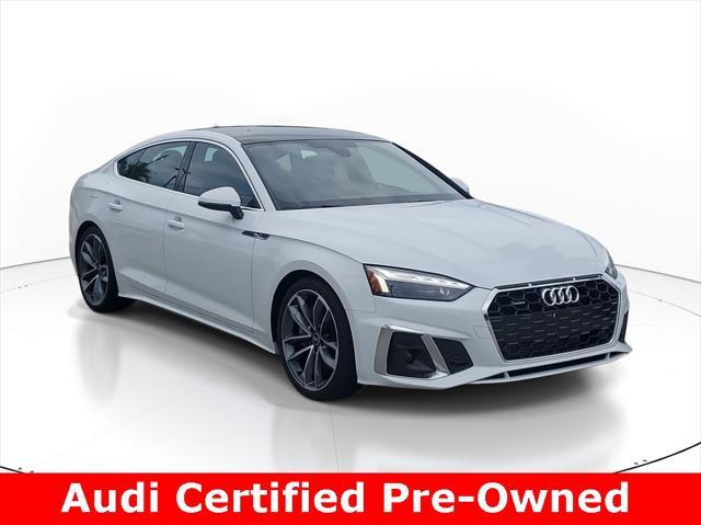used 2024 Audi A5 Sportback car, priced at $42,575