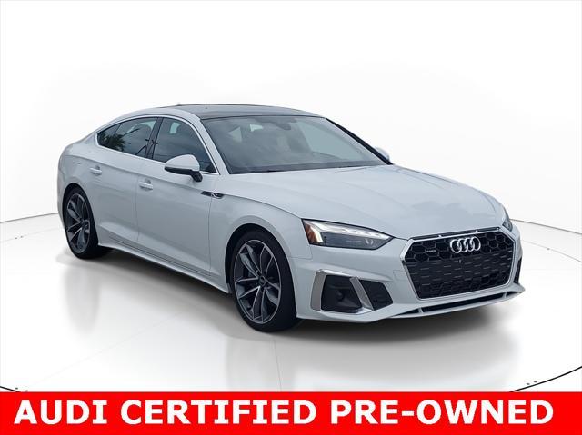 used 2024 Audi A5 Sportback car, priced at $42,575