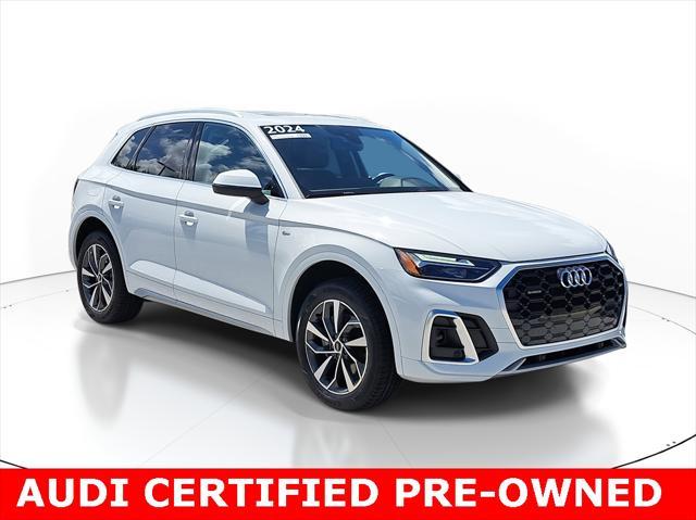 used 2024 Audi Q5 car, priced at $41,975