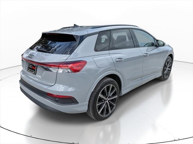 new 2025 Audi Q4 e-tron car, priced at $57,270