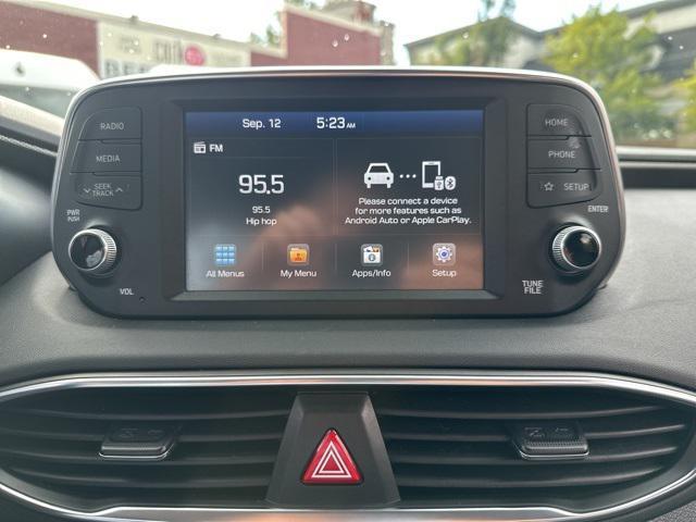 used 2019 Hyundai Santa Fe car, priced at $17,481