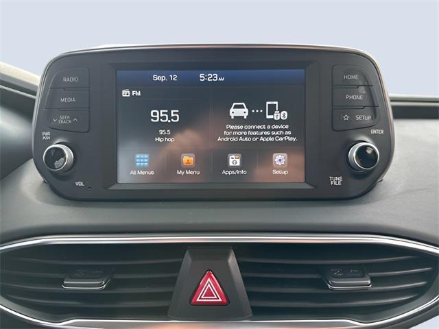 used 2019 Hyundai Santa Fe car, priced at $15,881