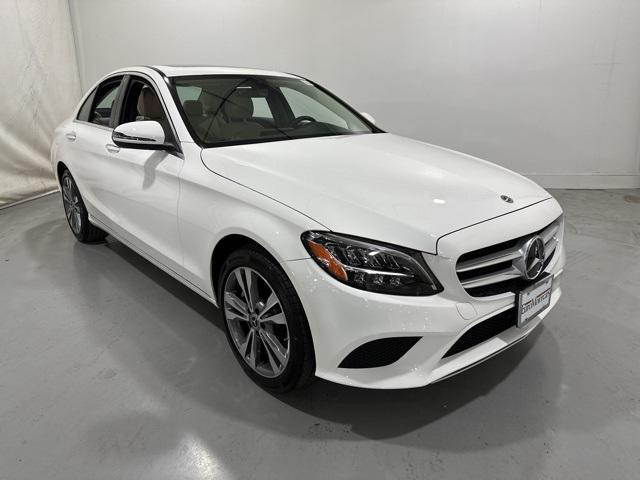 used 2021 Mercedes-Benz C-Class car, priced at $33,881