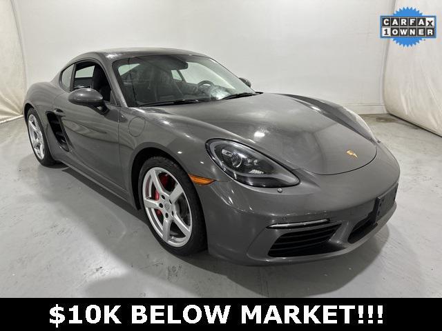 used 2018 Porsche 718 Cayman car, priced at $57,881