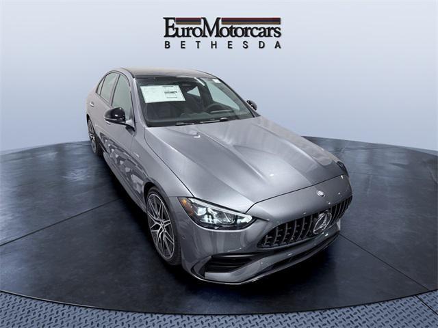 new 2025 Mercedes-Benz AMG C 43 car, priced at $70,670