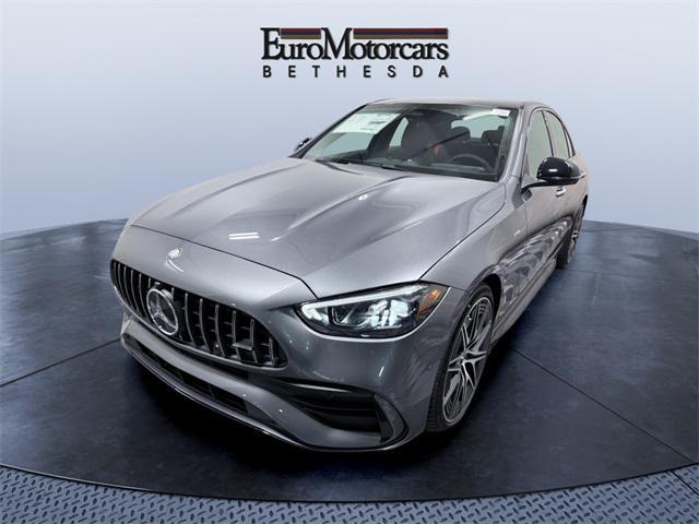 new 2025 Mercedes-Benz AMG C 43 car, priced at $70,670