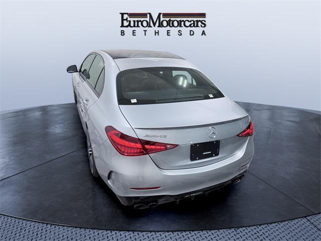 new 2025 Mercedes-Benz AMG C 43 car, priced at $75,455