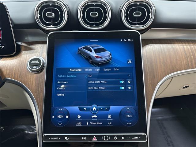 used 2022 Mercedes-Benz C-Class car, priced at $38,881