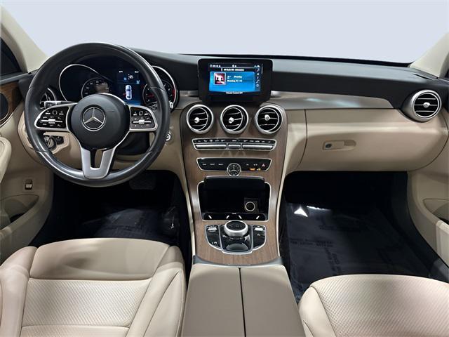 used 2019 Mercedes-Benz C-Class car, priced at $23,881