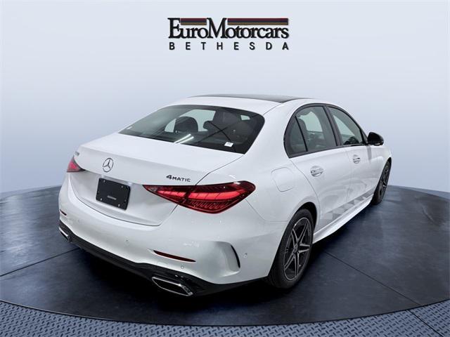 new 2025 Mercedes-Benz C-Class car, priced at $61,720