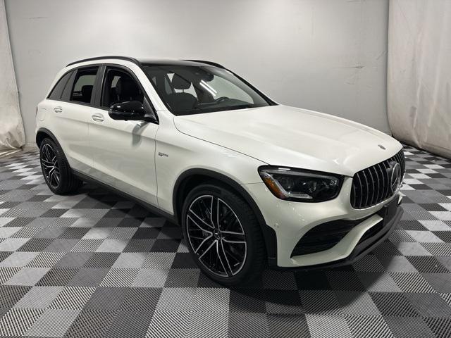 used 2021 Mercedes-Benz AMG GLC 43 car, priced at $48,881