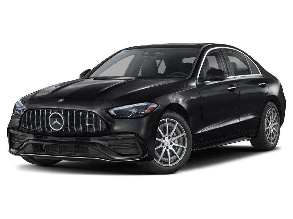 new 2025 Mercedes-Benz AMG C 43 car, priced at $76,295