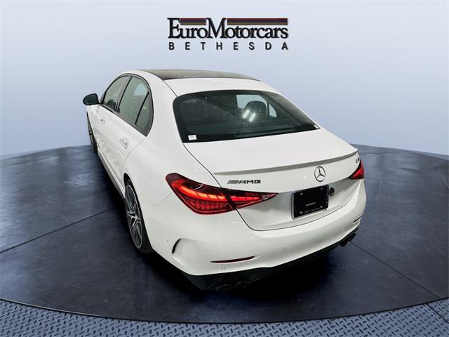 new 2025 Mercedes-Benz AMG C 43 car, priced at $67,460
