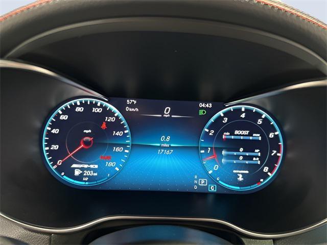 used 2021 Mercedes-Benz AMG GLC 43 car, priced at $48,881