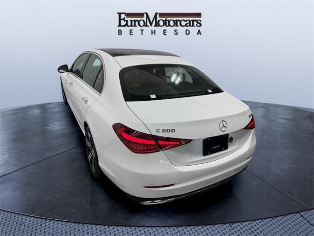 new 2025 Mercedes-Benz C-Class car, priced at $52,885