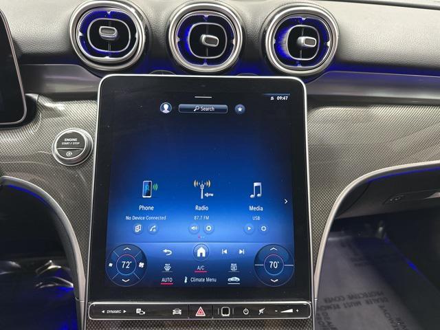 used 2022 Mercedes-Benz C-Class car, priced at $34,981