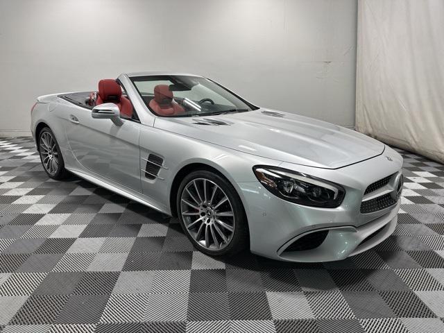 used 2018 Mercedes-Benz SL 550 car, priced at $59,881