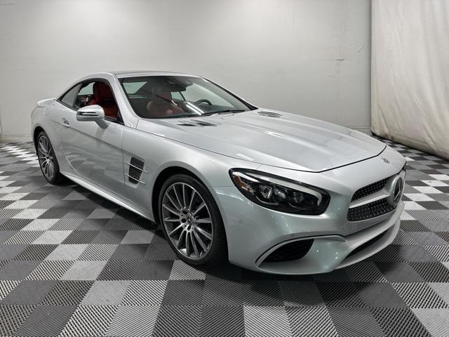 used 2018 Mercedes-Benz SL 550 car, priced at $59,881